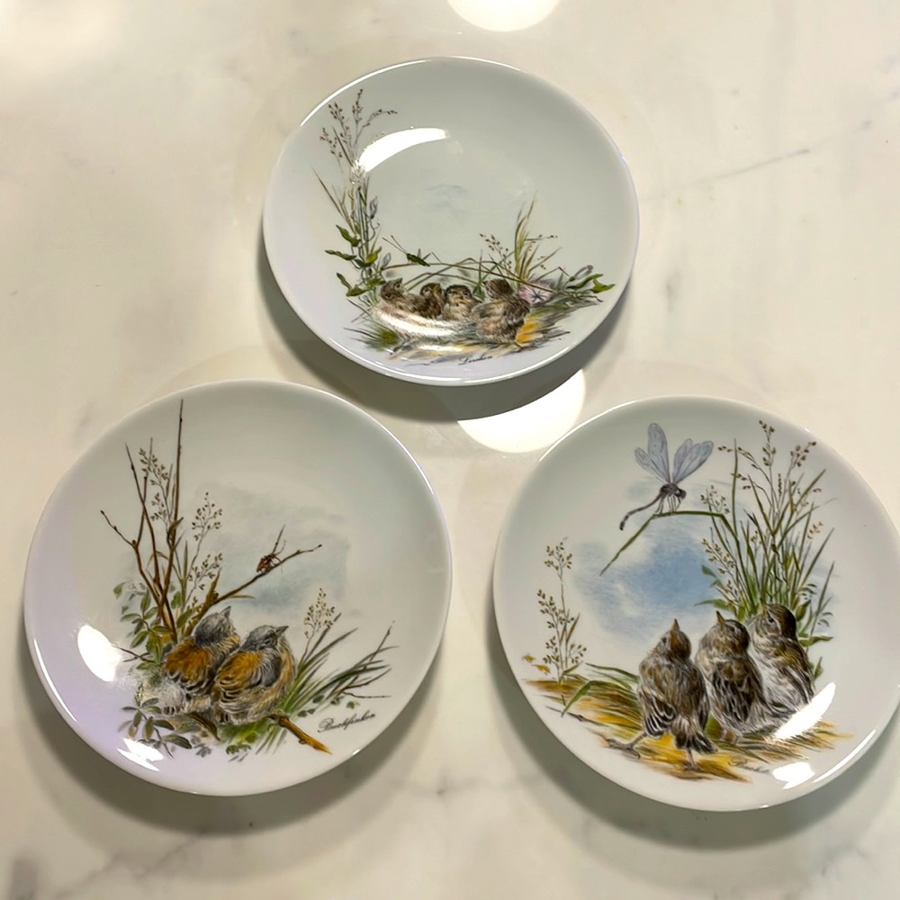 Vintage Vohenstrauss Bavaria/Germany Wall hanging plates